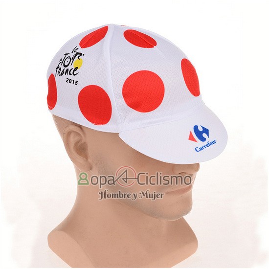 Tour DE Francia 2015 Gorra Rojo y Blanco